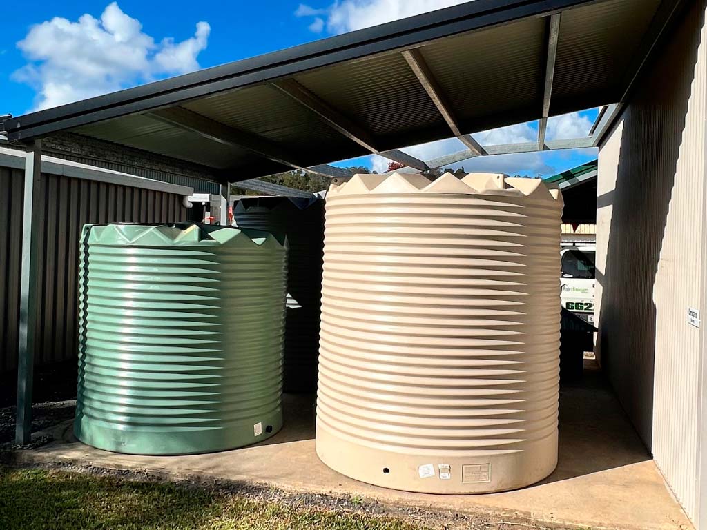 Water Tanks hero image Fair Dinkum Builds Sheds Coffs Harbour NSW - Service and Installation