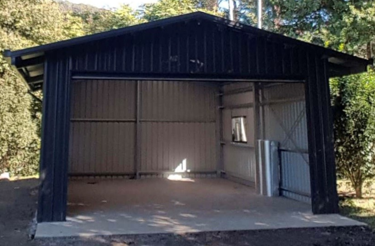 Shed in Nightsky Fair Dinkum Builds Newstyle Sheds